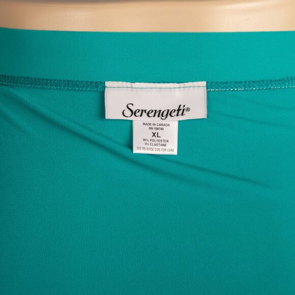 Serengeti Green Teal Skirt Sz XL - Picture 4 of 4